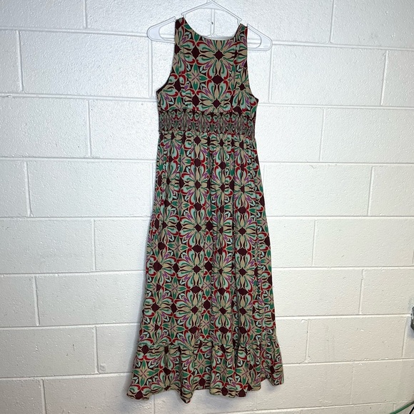 < Vintage Chadwick’s Floral Maxi Dress Size 6 > - Picture 3 of 3